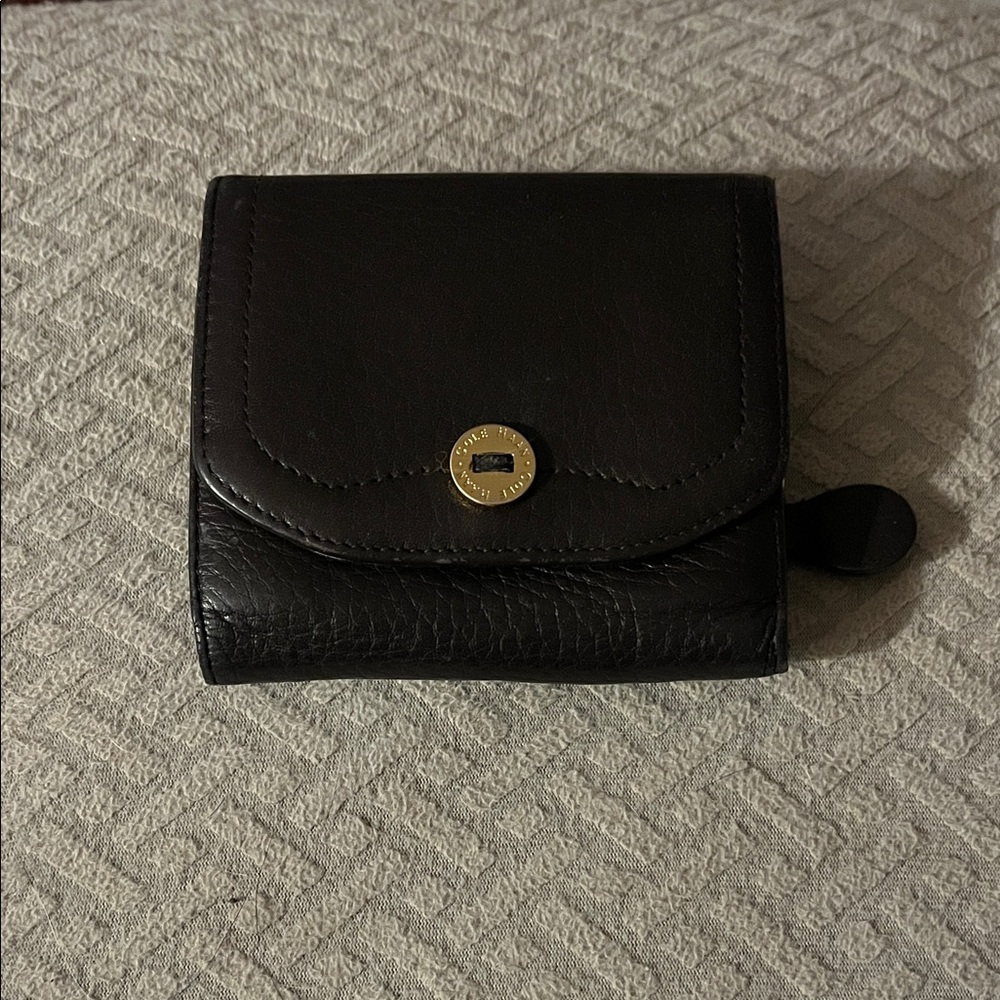 Cole Haan Black Leather Wallet
